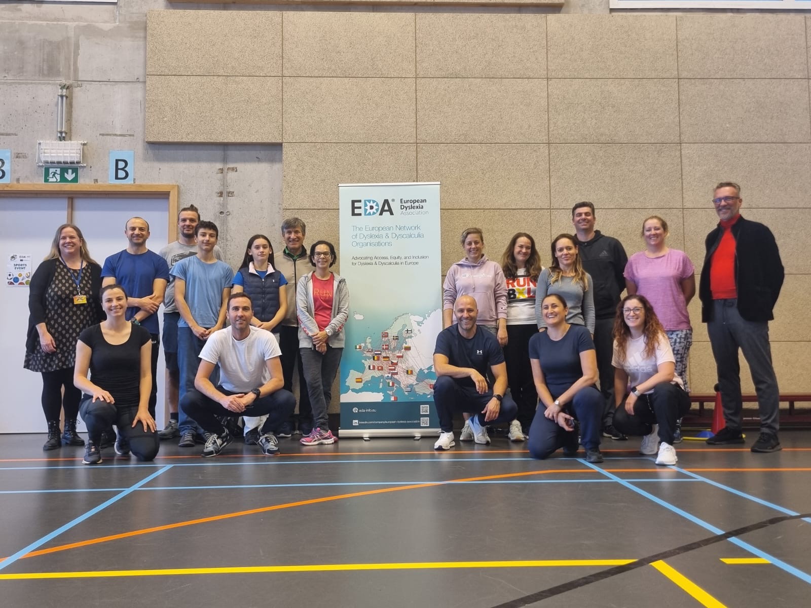 SASLED project – Sports event in Brussels